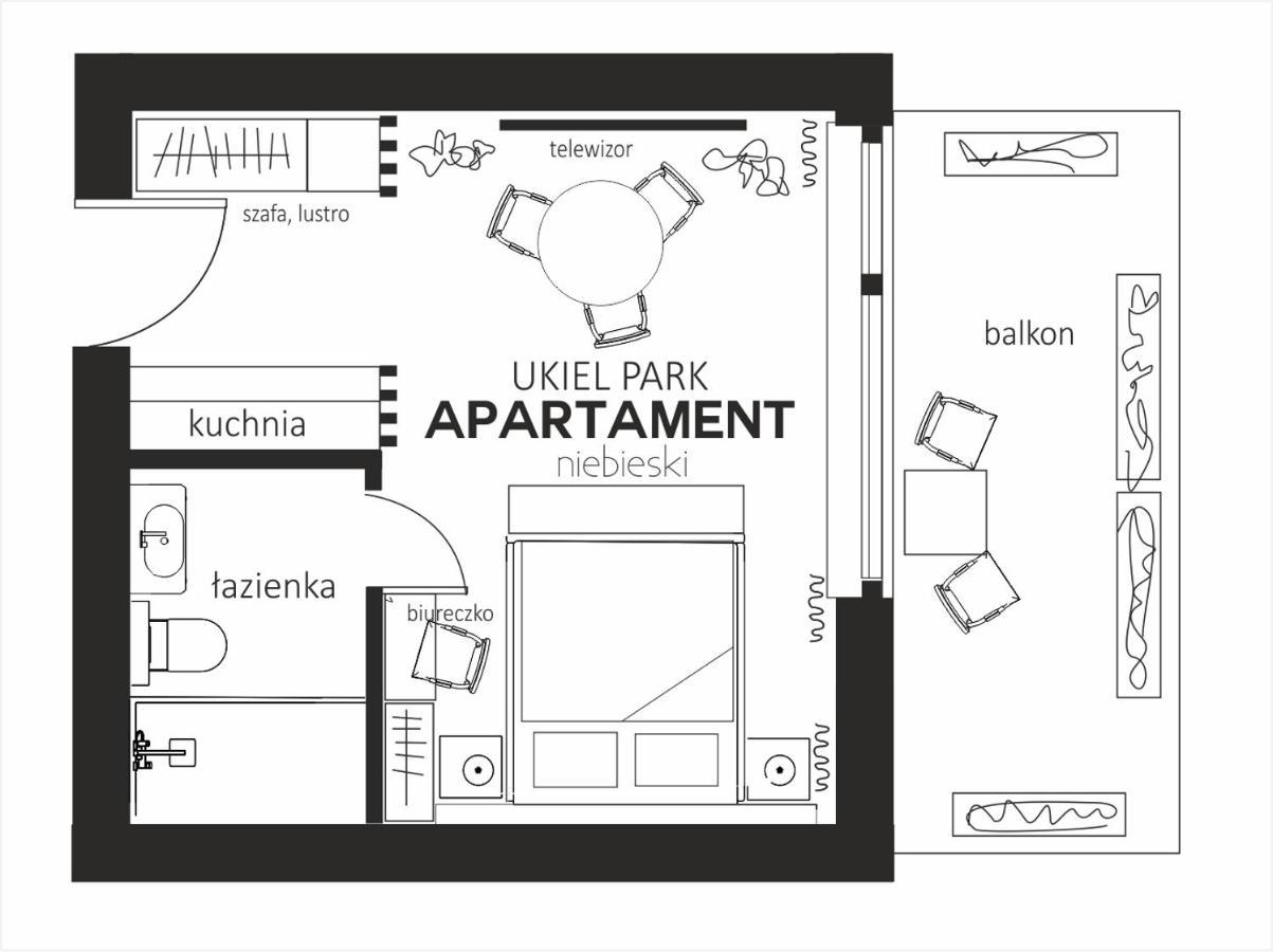Dk Premium Ukielpark Apartment Olsztyn  Exterior photo